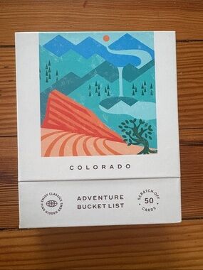 Colorado Adventure Bucket List Scratch-Off Cards